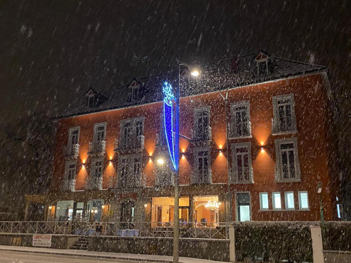 Hotel Oberland Le Bourg-dʼOisans Dış mekan fotoğraf